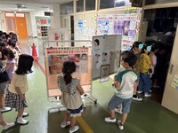 検診方法や鼻のしくみの掲示