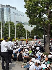入場順が最後の方だったので少し待ちました