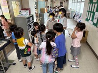 上の学年の子たちがリーダーシップを発揮します