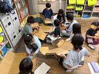 段ボールで何ができるのでしょう?
