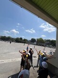 ミストシャワー「気持ちいい～!」