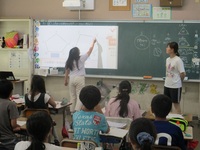 皆に分かりやすく説明する力、プレゼン力ですね(5年生)