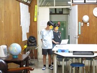 後日、改めて質問に来てくれました