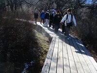 雪が残っていました(戦場ヶ原)