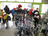 ニュースによると12月24日の雨は珍しいそうです