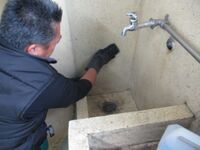 この作業の後に、コーティングをするそうです