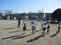 温かい気候でサッカー日和でした