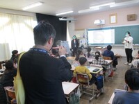 研究授業の様子を撮影していただきました