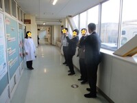 給食の掲示物をいつも丁寧に作っています