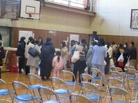 下校班の引率当番の確認をしました