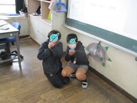 (理科)空気鉄砲です(人に向けてはいけません^^;)