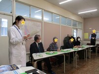 栄養教諭からメニューの説明です