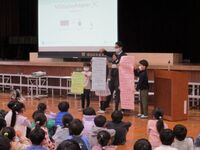 生徒指導主任から生活目標についてのお話です