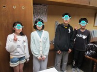 ブログに載せてほしいと・・・^^?(4組)