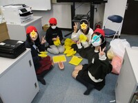 作業しながら「恋ばな」だそう・・・^^;