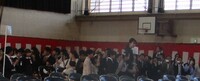 1年生の入場です