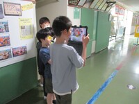 図工の構図をiPadのカメラ機能を使って考えます(6年)