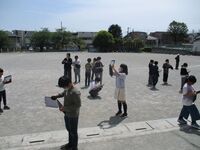 雲の動きを撮影していましたあ(5年)