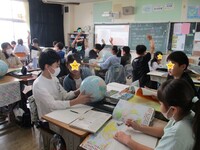 社会科で経度と緯度について学びます(5年)