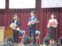 離任式の歌・・・心をこめて歌います
