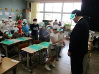 多くの子たちが残ってくれました