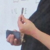 更に小さなリコーダーにびっくり