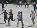 暑くても鬼ごっこは大人気