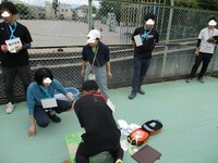 応援の先生が来てからの動きでさらに連携が深まります