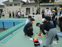 正に実践型の訓練です