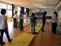 測定がしやすいようきれいに整頓します