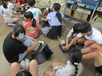 充電がうまくいっていない場合は充電しながらの作業です