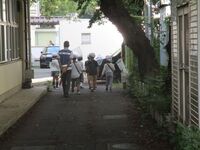 地域コーディネーターも見守りに参加しました