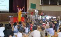 ドナルドのパフォーマンスで会場は盛り上がりました