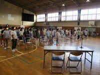 みんな緊張していましたね
